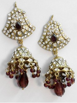 Antique-earrings--1390VER771